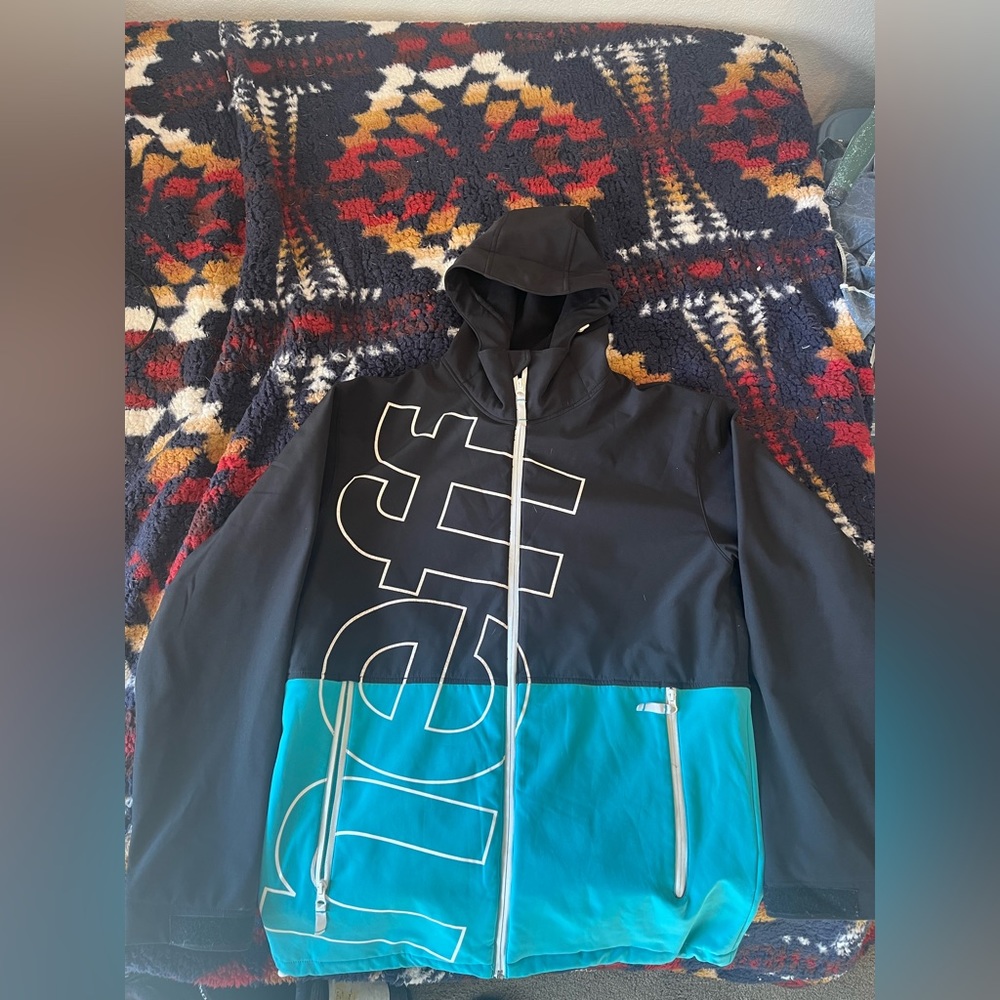 NEFF soft shell snowboarding jacket